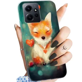 etui-do-xiaomi-redmi-note-12-wzory-liski-lisy-fox-obudowa-pokrowiec-case