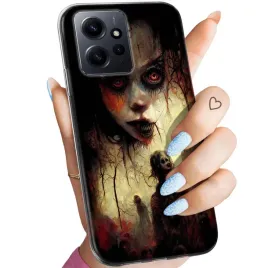 etui-do-xiaomi-redmi-note-12-wzory-halloween-zombie-dynie-czaszki-wampiry