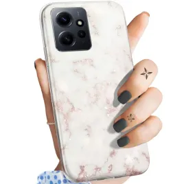 etui-do-xiaomi-redmi-note-12-wzory-biale-kamien-ksztalty-obudowa-pokrowiec