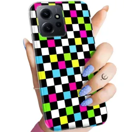 etui-do-xiaomi-redmi-note-12-wzory-kratka-kratki-krata-obudowa-pokrowiec