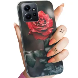 etui-do-xiaomi-redmi-note-12-wzory-roza-z-roza-rose-obudowa-pokrowiec-case