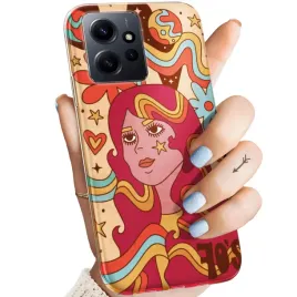 etui-do-xiaomi-redmi-note-12-wzory-hippie-peace-hippisi-obudowa-pokrowiec