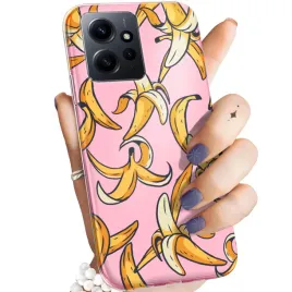etui-do-xiaomi-redmi-note-12-wzory-banan-owoc-zolty-obudowa-pokrowiec-case