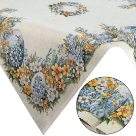 obrus-gobelinowy-100x100-cm-wiosenny-dekoracja-wielkanocna-na-stol-bezowy