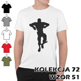 t-shirt-koszulka-meska-gra-fortnite-klombo-dino-dinozaur-lama-llama-3xl
