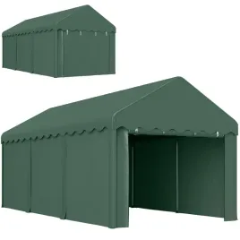 3x6-m-tragbarer-carport-fahrzeugunterstand-mit-2-eingangen-polyesterdach
