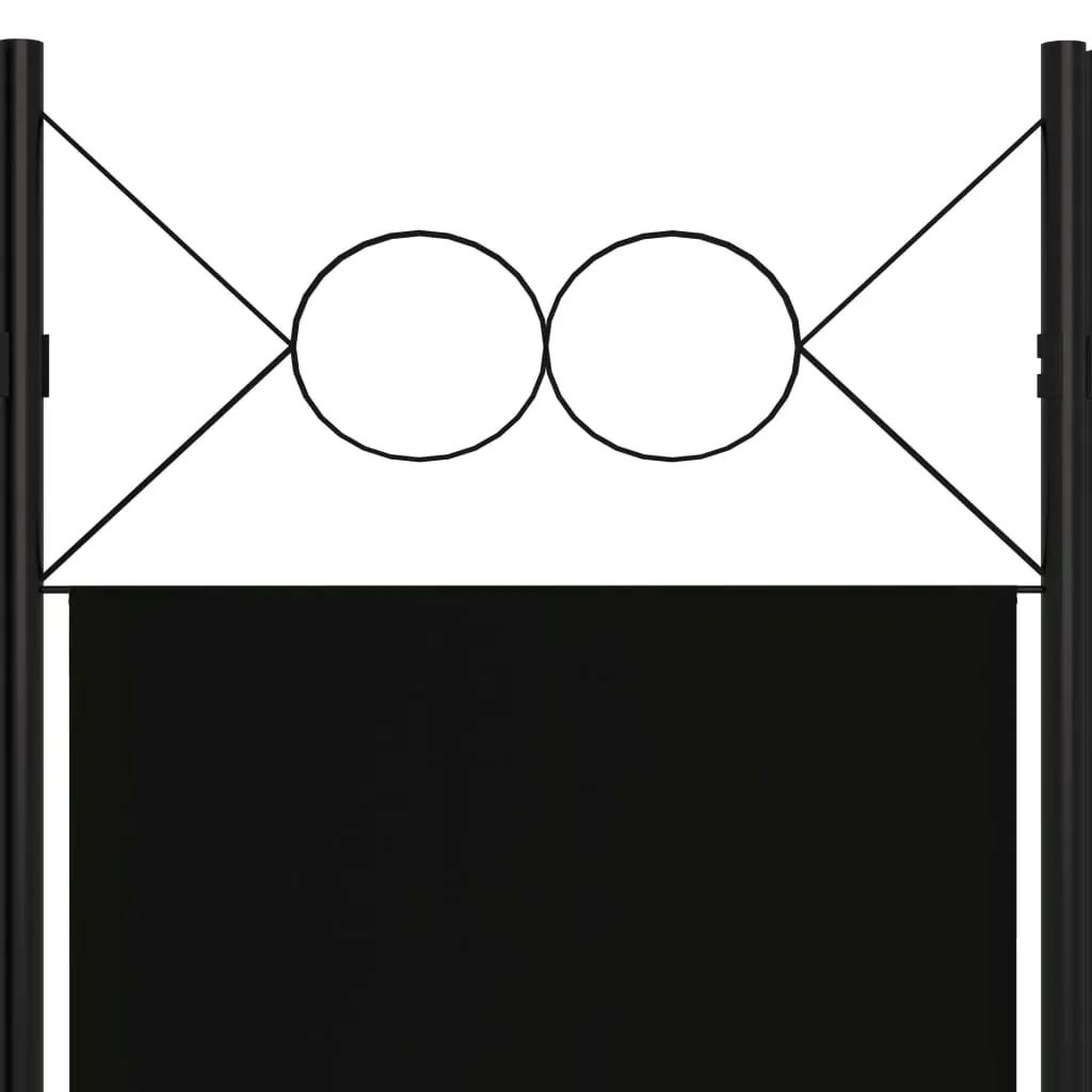 parawan-4-panelowy-czarny-160-x-180-cm
