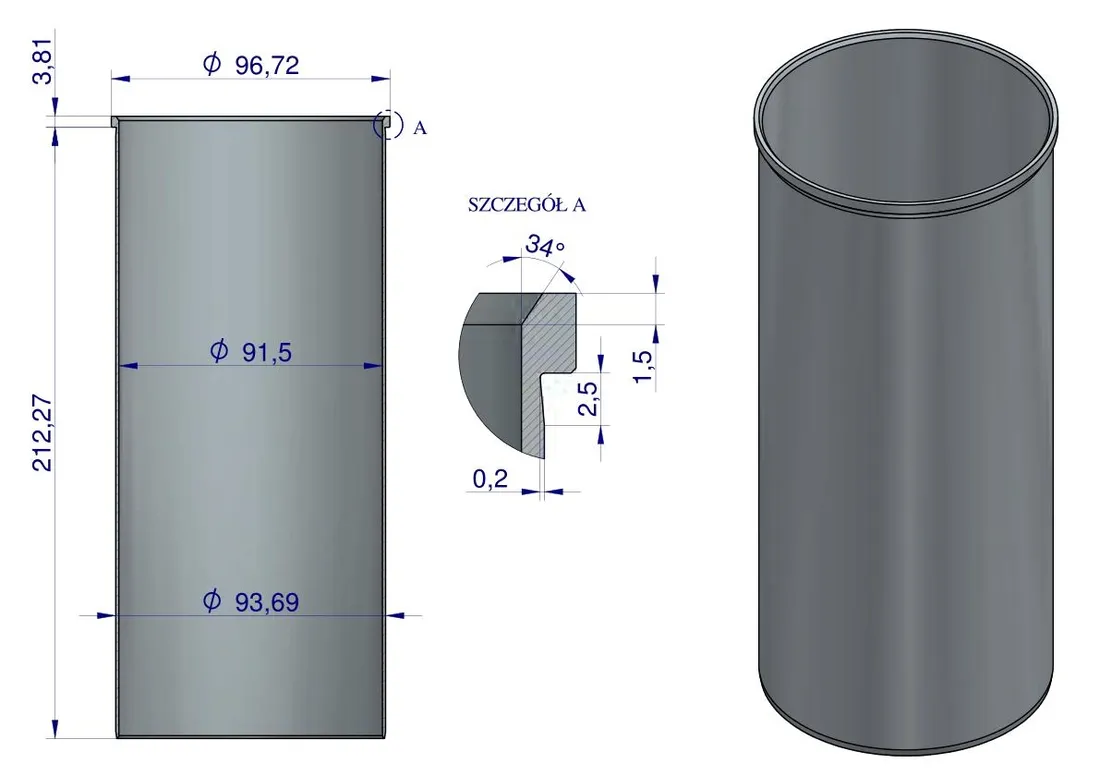 tuleja-silnika-honowana-mf3-oryginal-ursus