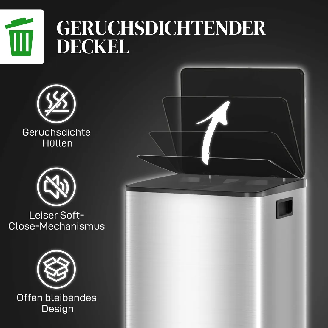 mulleimer-mit-2x20l-fachern-soft-close-deckel-fingerabdrucksicher-edel