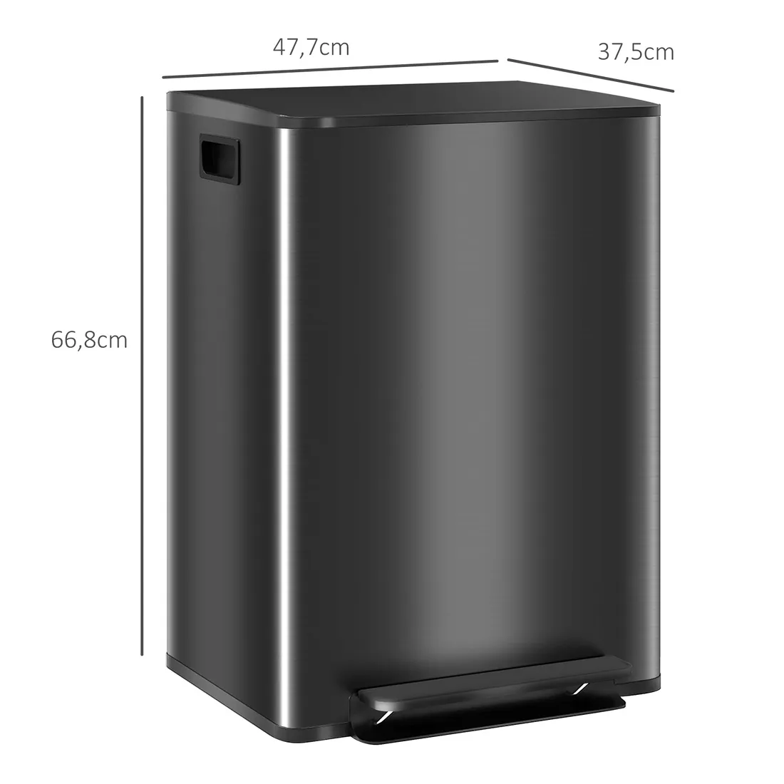 mulleimer-mit-2x30l-fachern-soft-close-deckel-fingerabdrucksicher-edel-stan-nowy