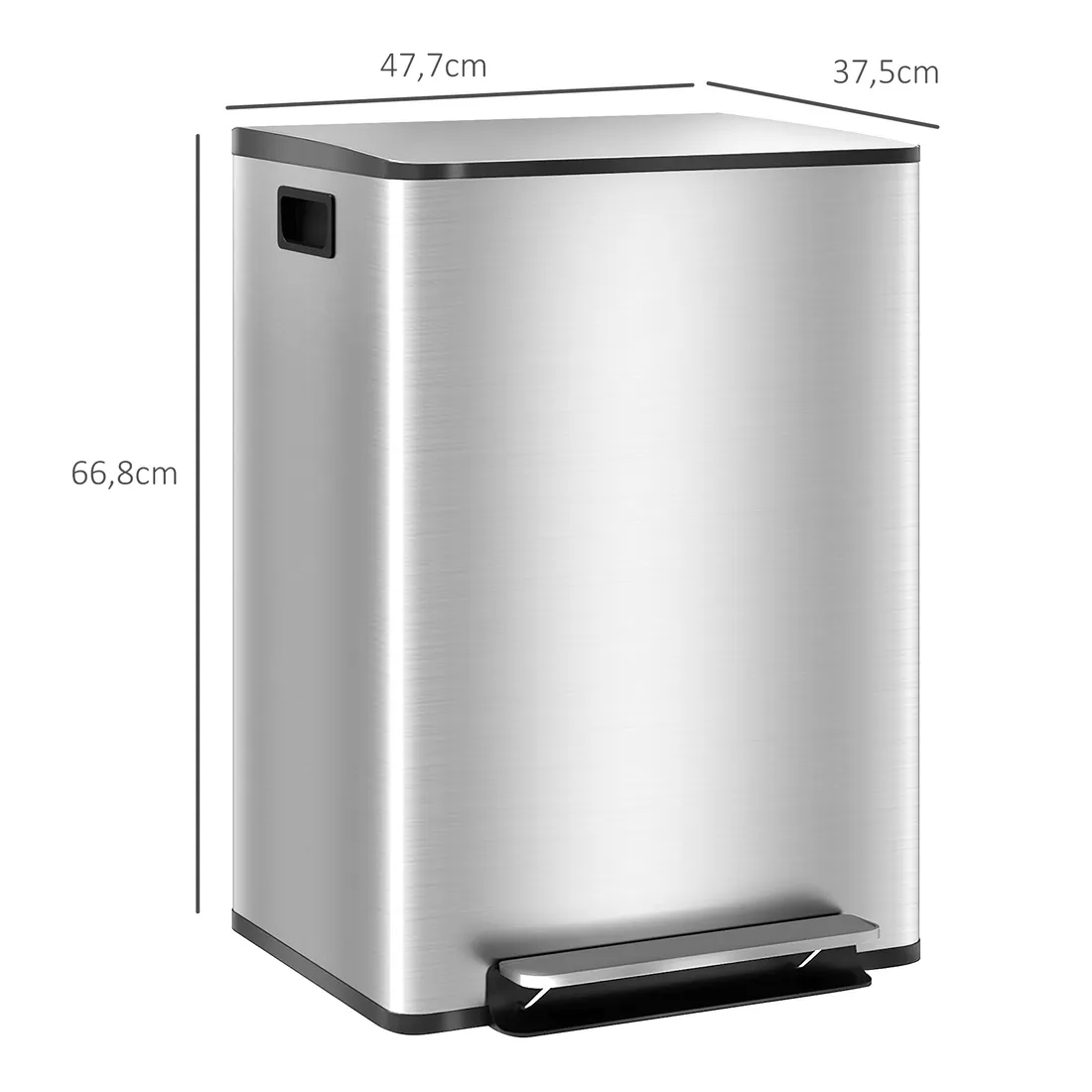 mulleimer-mit-2x30l-fachern-soft-close-deckel-fingerabdrucksicher-edel-stan-nowy