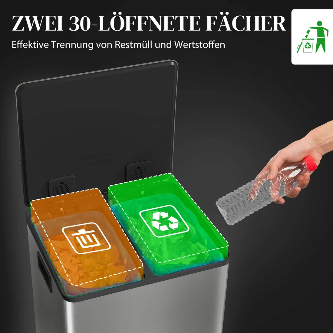 mulleimer-mit-2x30l-fachern-soft-close-deckel-fingerabdrucksicher-edel