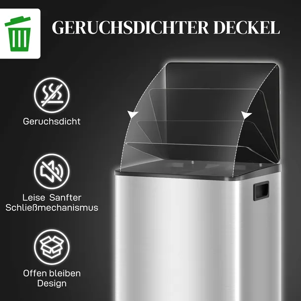 mulleimer-mit-2x30l-fachern-soft-close-deckel-fingerabdrucksicher-edel-cechy-dodatkowe-bezdotykowy