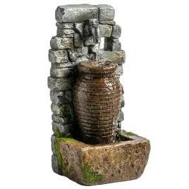 gartenbrunnen-mit-einstellbarem-wasserfluss-und-3-stufiger-rustikaler-stein