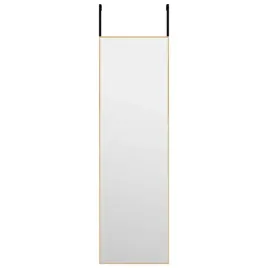 lustro-na-drzwi-zlote-30x100-cm-szklo-i-aluminium