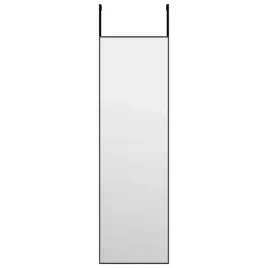 lustro-na-drzwi-czarne-30x100-cm-szklo-i-aluminium