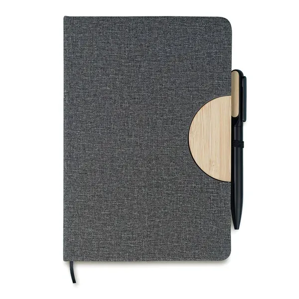 zestaw-notes-z-dlugopisem-fold-szary-stan-nowy