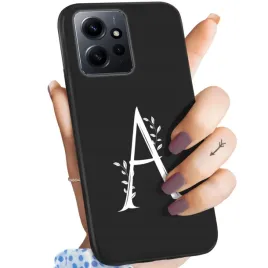 etui-matowe-do-xiaomi-redmi-note-12-wzory-inicjaly-litery-litera-obudowa