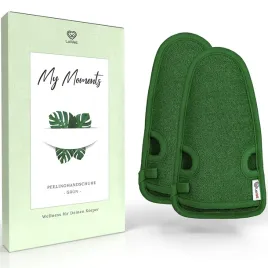 zestaw-2-zielonych-rekawic-do-peelingu-cialo-twarz