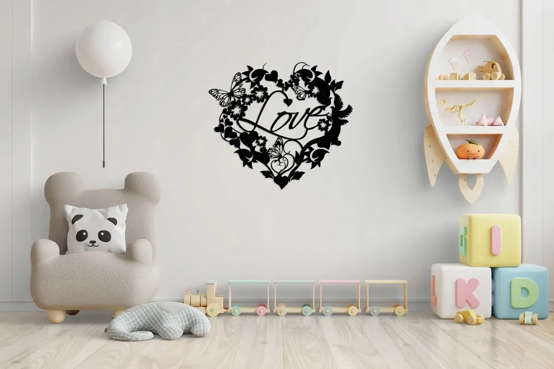 obraz-azurowy-dekoracja-scienna-panel-serce-love