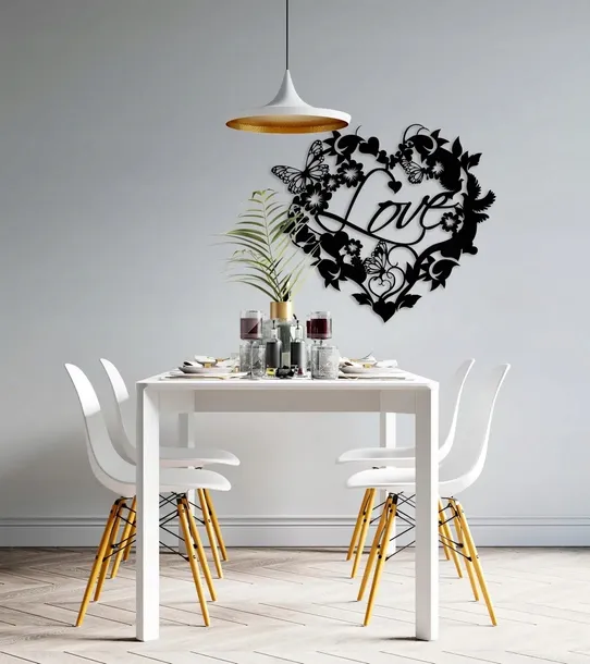 obraz-azurowy-dekoracja-scienna-panel-serce-love-format-poziomy