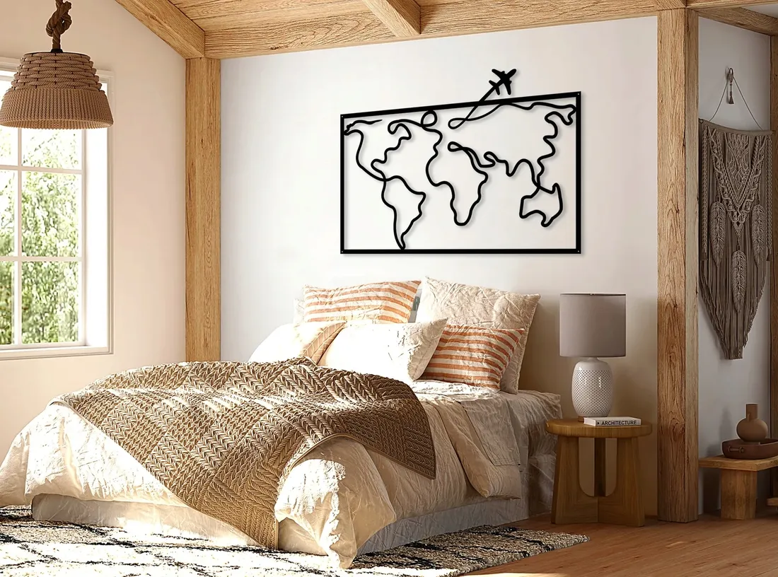 obraz-azurowy-dekoracja-scienna-panel-mapa-3d