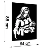 obraz-azurowy-dekoracja-scienna-panel-matka-boska-szerokosc-produktu-64-cm