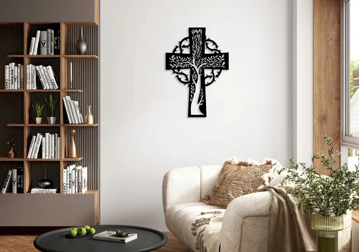 obraz-azurowy-dekoracja-scienna-panel-krzyz-3d-stan-nowy