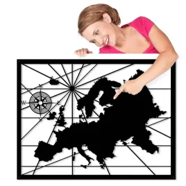 obraz-panel-dekoracja-scienna-mapa-europy-3d