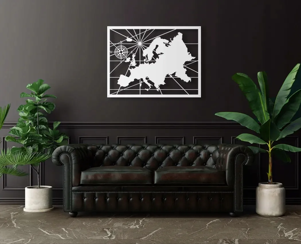 obraz-panel-dekoracja-scienna-mapa-europy-3d