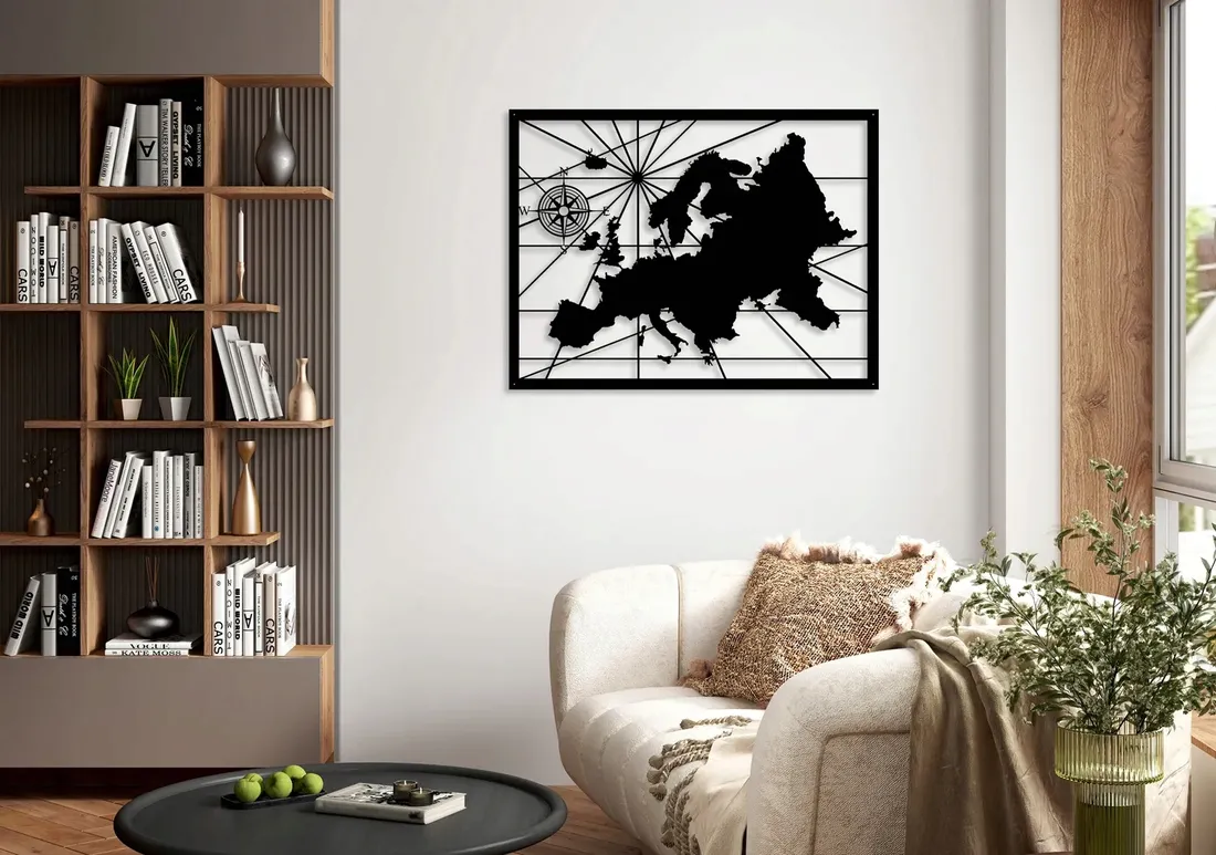 obraz-panel-dekoracja-scienna-mapa-europy-3d