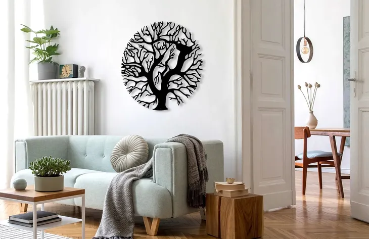 obraz-azurowy-dekoracja-scienna-panel-drzewo-3d-szerokosc-produktu-64-cm