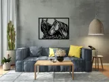 obraz-azurowy-dekoracja-scienna-panel-konie-3d-tematyka-motywy-zwierzece