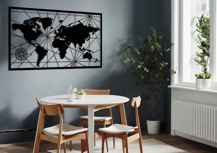 obraz-mapa-swiata-azurowy-dekoracja-scienna-3d-material-wykonania-inny
