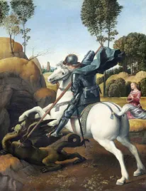 raphael-raffaello-saint-george-and-the-dragon-plakat-70x100-cm