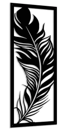 obraz-azurowy-dekoracja-scienna-panel-pioro-3d-xl