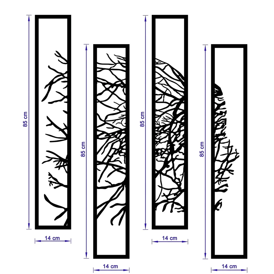 obraz-azurowy-dekoracja-scienna-panel-twarz-drzewo