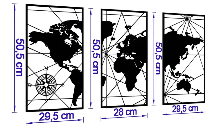 obraz-azurowy-dekoracja-scienna-panel-mapa-swiata-szerokosc-produktu-87-cm