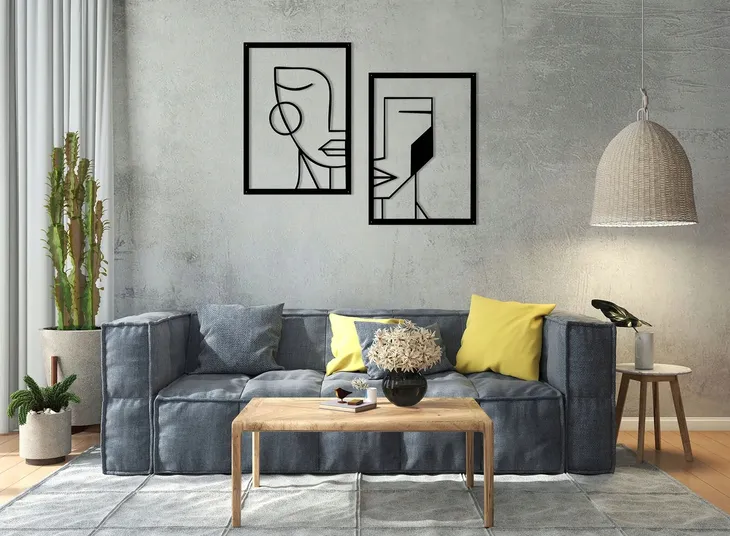 obraz-panel-dekoracja-scienna-twarze-dyptyk-stan-nowy-wysokosc-produktu-50-cm