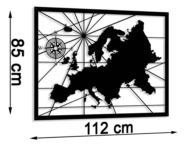 obraz-panel-dekoracja-scienna-mapa-europy-xl-3d-marka-inna