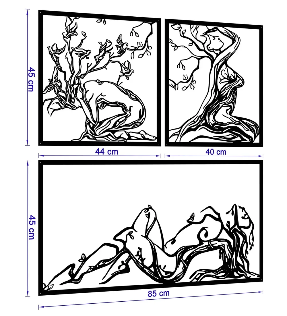 obraz-panel-dekoracja-scienna-kobieta-drzewo-3d
