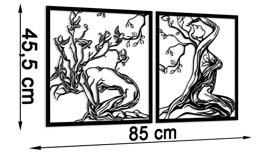 obraz-panel-dekoracja-scienna-kobieta-drzewo