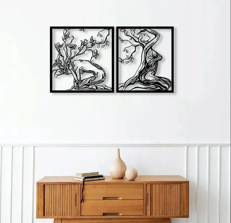 obraz-panel-dekoracja-scienna-kobieta-drzewo
