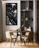 obraz-azurowy-dekoracja-scienna-panel-liscie-3d-szerokosc-produktu-43-5-cm