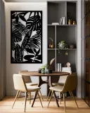 obraz-azurowy-dekoracja-scienna-panel-liscie-3d-szerokosc-produktu-51-cm