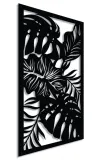 obraz-azurowy-dekoracja-scienna-panel-liscie-3d