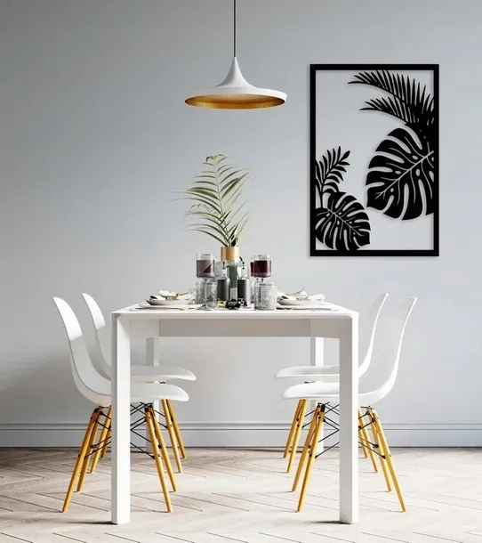 obraz-azurowy-dekoracja-scienna-liscie-panel-3d-marka-inna