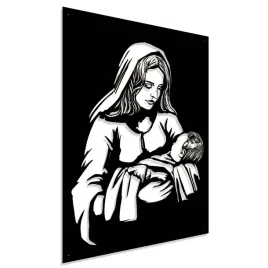 obraz-azurowy-dekoracja-scienna-panel-matka-boska