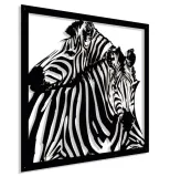 obraz-azurowy-dekoracja-scienna-panel-zebra-3d