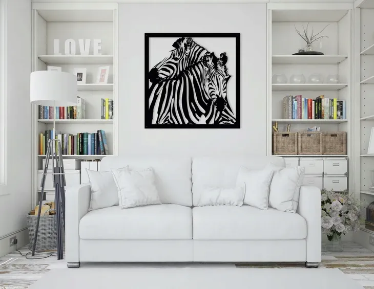 obraz-azurowy-dekoracja-scienna-panel-zebra-3d-szerokosc-produktu-43-cm